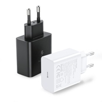Cargador Rápido HNT OEM de 60W GaN con Puerto Único Tipo C, Adaptador de Corriente PD PPS, Cargador Súper Rápido para Samsung Galaxy S24 Ultra S23 Plus