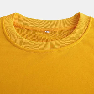 Sweat-shirt grande taille de haute qualité pour hommes Sweat-shirt surdimensionné à col rond uni 100% coton à vendre - Product Image 4