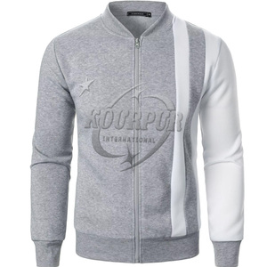 Vestes pour hommes Veste de survêtement à blocs de couleurs pour hommes Bomber moderne et décontracté avec fermeture éclair Vestes de sport légères - Product Image 6