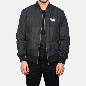 Blouson bomber style moderne, look urbain, en nylon et polyester, à vendre - Product Image 3