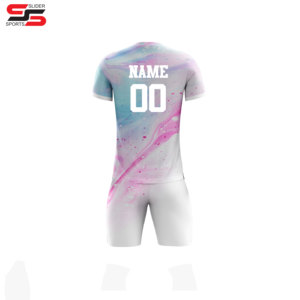Venta al por mayor logotipo y diseño personalizado hombres jugador de fútbol kits de fútbol sublimación impresión fútbol uniforme - Product Image 4