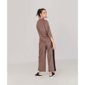 Camiseta holgada de tres cuartos para mujer - Product Image 1