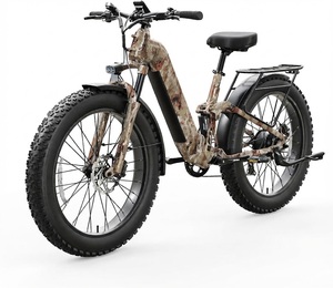 Bicicletta Elettrica per Adulti 960W, Batteria 48V 20AH, Bici Elettrica per Adulti con Pneumatici Fat da 26 Pollici, Sospensione Completa, Ebike Step-Thru, 28MPH - Product Image 1