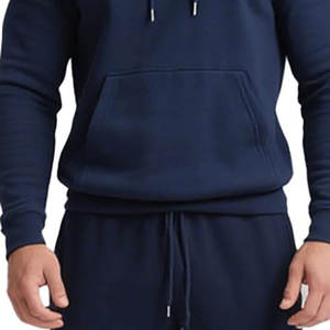 Haute qualité meilleurs vêtements 100% coton survêtement pour hommes pull de couleur unie et survêtement de taille personnalisée pour hommes - Product Image 3
