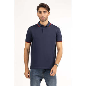 Tela de Felpa Elástica de Alta Calidad con Patrón Sólido para Bordado de Polo, Talla XL, Cómoda y Transpirable, ODM, Corte Regular, MN-PSH-SS25-038 - Product Image 5