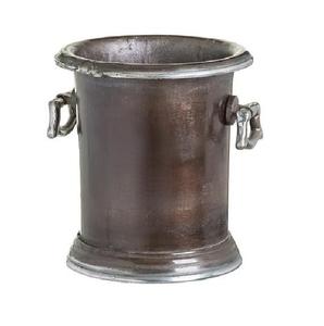 Nouvelle arrivée Refroidisseur de vin et refroidisseur de champagne en aluminium coulé Seau à glace et récipient à boissons en métal massif - Product Image 1