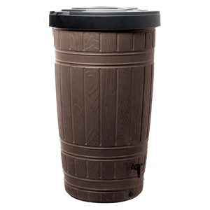Réservoir d'eau de pluie WOODCAN 265L, dimensions (mm) 648x648x1128, couleur Marron - Product Image 1