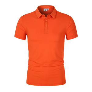 Dernier style avec une belle couleur orange, polos unis, qualité supérieure, vêtements d'extérieur, polos personnalisés - Product Image 1