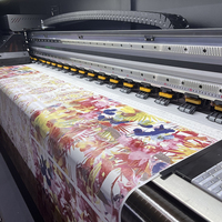 1.8m/2.6m/3.2m 8 tête I3200 imprimante à sublimation d'impression grand format Machine d'impression numérique textile pour tissu polyester