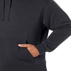 Sweat à capuche oversize à fermeture éclair unisexe, logo brodé personnalisé, sweat en polaire d'hiver - Product Image 6