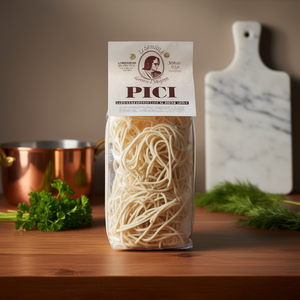 Pasta Pici Lorenzo Il Magnifico de Trigo Duro, Hecha a Mano, en Forma de Espiral, Bolsa de 500g - Product Image 3