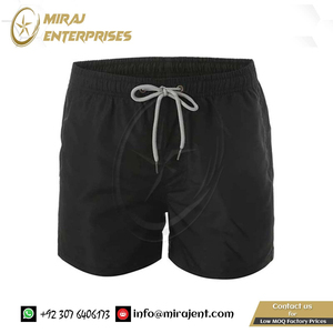 Pantalones cortos deportivos de secado rápido con estampado sólido multicolor para hombre, pantalones cortos informales de uso diario para la playa, venta al por mayor - Product Image 2