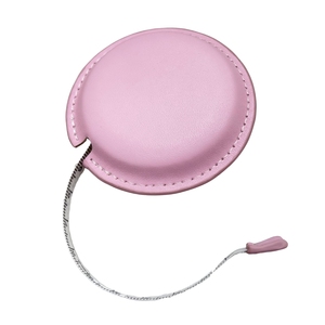 Cinta métrica retráctil de cuero personalizada promocional Mini cinta métrica de cuero PU - Product Image 3