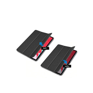 Étui intelligent Netzy 2025 M3 pour iPad Air 11 en cuir PU doré avec support et porte-crayon, en TPU pour la recharge - Product Image 1
