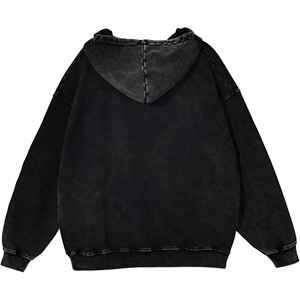 เสื้อมีฮู้ดโอเวอร์ไซส์แฟชั่นผ้าฟลีซเนื้อนุ่มผ้าฝ้ายหนาสไตล์สตรีทแวร์เสื้อมีฮู้ดแบบสวมหัวสำหรับผู้ชายและผู้หญิง - Product Image 5