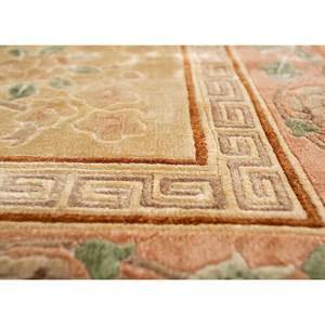 Tapis en soie noué à la main Gulmarg Pae-5101 doré, motif floral chinois traditionnel, épaisseur 10 mm, rectangulaire, pour couloir, idéal pour la maison des adolescents - Product Image 3