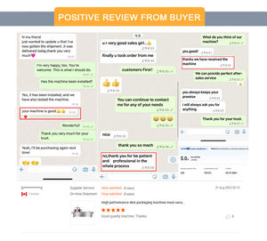 Sos vakum ile ticari plastik gıda et paketleme makinesi - Product Image 5