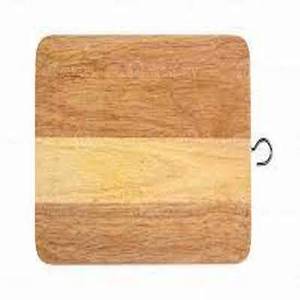 Factory Wholesale Natural Bamboo Wood Square Chopping Board Home Good <b>Kitchenware</b> for Home Hotel Restaurant QAMAR OVERSEAS - Product Image 1
