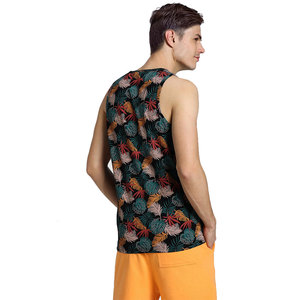 Camiseta sin mangas de verano OEM de alta calidad para hombre, camisetas sin mangas para gimnasio, camiseta sin mangas de moda para hombre - Product Image 2