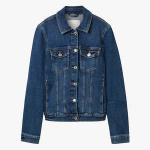 แจ็กเก็ตผ้าเดนิมสำหรับผู้หญิงใส่ใน Blau-2มีกระดุมสวมใส่สบายเหมาะสำหรับทุกฤดูกาล - Product Image 6