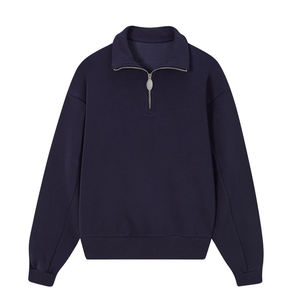 Sweat-shirt à col montant personnalisé, en molleton pour la salle de sport, entraînement, décontracté, respirant, séchage rapide, vêtements d'extérieur pour l'hiver pour hommes - Product Image 1