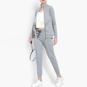 Chándal informal de cola larga para mujer, tops de invierno de gran oferta con decoración de patrón de logotipo personalizado, precio al por mayor, servicio OEM - Product Image 5