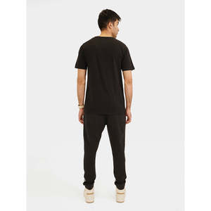 HARUNA 100% Cotton Terry Jogger Pants XL Size <b>Man</b> <b>Trousers</b> Customizable Logo Flare Style Side Stripe <b>Pattern</b> for Winter - Product Image 4