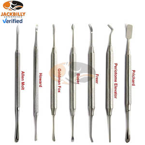 Kit de micro chirurgie orale parodontale dentaire Instruments chirurgicaux de haute précision avec ascenseurs Construction en acier inoxydable - Product Image 6