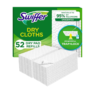 Paños de limpieza en seco Swiffer Sweep And Mop, caja de cincuenta y dos unidades, paños desechables para limpiar pisos, precio mayorista económico para el mercado internacional - Product Image 2