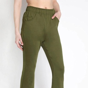 Mallas de Yoga de cintura alta con bolsillo de fitness de moda Nuevo estilo Patrón sólido Medias deportivas Pantalones de cintura elástica para niñas - Product Image 3
