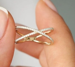 แหวนหมั้น Moissanite เงินสเตอร์ลิงเครื่องประดับที่กําหนดเองที่สวยงามจี้ฮิปฮอปและเครื่องประดับเพชรอื่น ๆ - Product Image 4