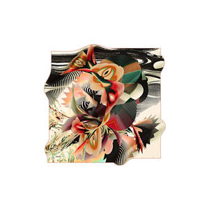 Digital Printed 90x90 <b>Silk</b> Crepe Satin Square <b>Scarf</b> - Product Image 1