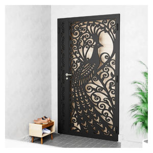 Contemporary Garden Wall <b>Screens</b> Custom CNC Laser Cut <b>Metal</b> <b>Panels</b> - Product Image 6