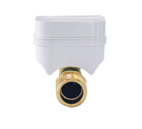 Compteur d'eau ultrasonique en laiton haute précision ZHONGYI DN25 intelligent à jets multiples contrôlés par vanne IP65 fileté Garantie 1 an Usage domestique