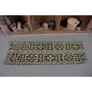 Classique traditionnel 9x12 Beige vert laine tapis Patchwork Design Vintage turc Aubusson Style pour salon décorations Latex - Product Image 4