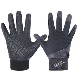 Guantes de bateo de béisbol de cuero personalizados Pro Grip, ligero y duradero para hombres, mujeres, tallas para jóvenes - Product Image 4