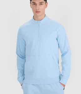 เสื้อสเวตเตอร์แห้งเร็วสำหรับผู้ชายคุณภาพสูง2025เป็นที่ต้องการอย่างมากมีกระเป๋าผ้ายืดใส่สบายพิมพ์ลายได้ตามต้องการในฤดูหนาว - Product Image 2