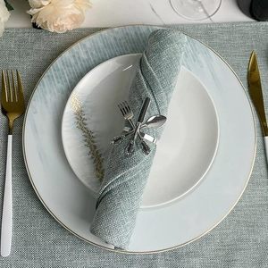 Premium Iron Napkin <b>Ring</b> Metal Fork Knife <b>Spoon</b> Set for Every Occasion Reliable Christmas Party Specials - Product Image 5
