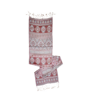 Venta al por mayor 100% rayón viscosa Jacquard estilo Kilim cuello bufanda Silenciador para El verano fresco Kilim estampado bufanda estolas - Product Image 5