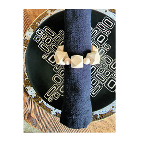 Cuentas de madera Servilleteros Anillos Servilletero Soporte de anillo Servilletero de mayor calidad Hebilla para boda Fiesta Cena Mesa Decoración artículos - Product Image 2