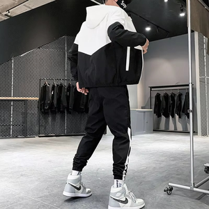 Survêtement Homme 2025 – Ensemble Décontracté 2 Pièces : Veste à Capuche et Pantalon de Jogging – Tenue de Sport Hip Hop pour la Course - Product Image 6