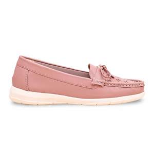 Chaussures Mocassin Rose WN4402 - Product Image 4