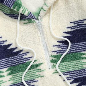 Sudadera gruesa y pesada en blanco con hombros caídos para hombre, sudadera térmica con logotipo personalizado, Sudadera con capucha de peso pesado French Terry - Product Image 4