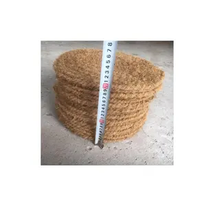 Viet Nam matériau naturel-Corde en fibre de coco-noix de coco en vrac durable et écologique de couleur marron clair