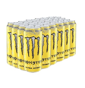 Bebida Energética Monster Energy Ultra Citron de Alta Demanda, Lata de 500 ml, Bebida Energética Cítrica Refrescante para Compradores al por Mayor - Product Image 1