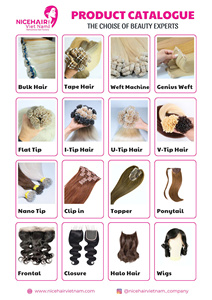 High Quality Bulk Human Hair for <b>Braiding</b> Super Double Drawn Soft & Silky 100% Virgin Vietnamese Remy Hair with Aligned Cuticles - Product Image 6