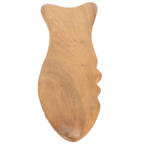 Outils de massage facial et Gua Sha en bois massif - Product Image 4