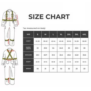 Combinaisons de sécurité réfléchissantes à haute visibilité avec conception durable à ajustement réglable pour les travaux de construction - Product Image 6