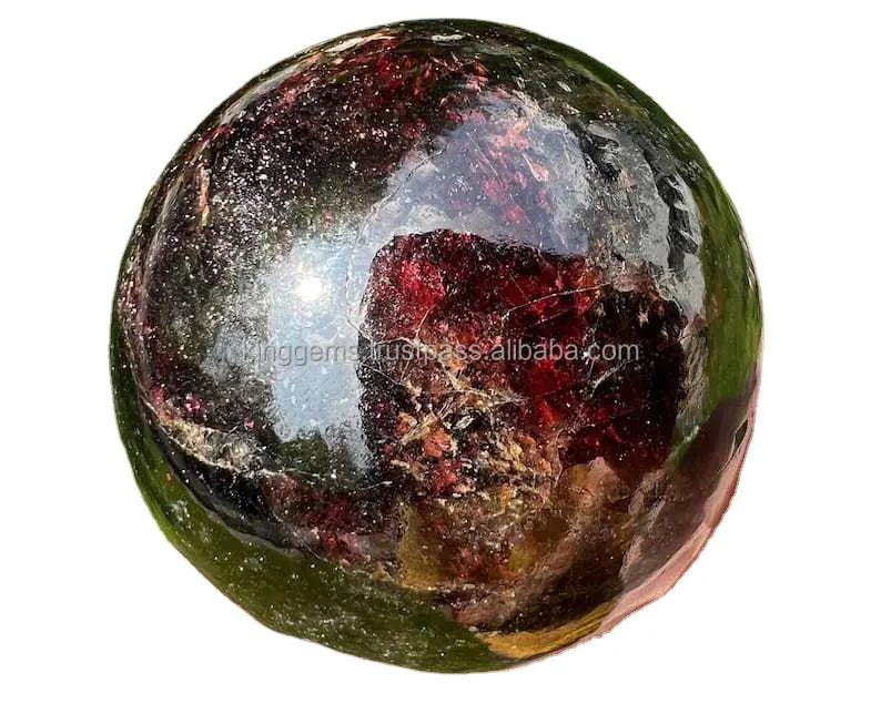 VENTE EN GROS SPHÈRE DE PIERRE PRÉCIEUSE DE HAUTE QUALITÉ SPHÈRE DE GRENAT GUÉRISON BOULE DE CRISTAL MÉTAPHYIQUE AGATE PIERRES PRÉCIEUSES SPHÈRE DE GRENAT ROUGE