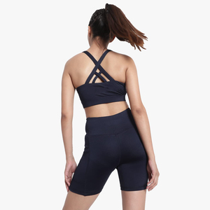 Conjunto de Sujetador deportivo para correr y Yoga con estampado informal XL para mujer, ropa de gimnasio, cintura elástica transpirable corta - Product Image 6